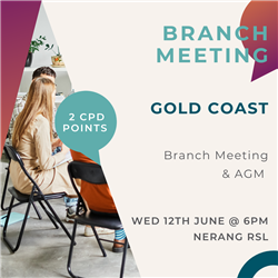 Gold Coast June 2024 Branch Meeting