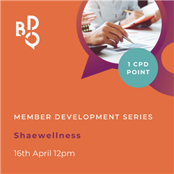 Member Development Series - Shaewellness